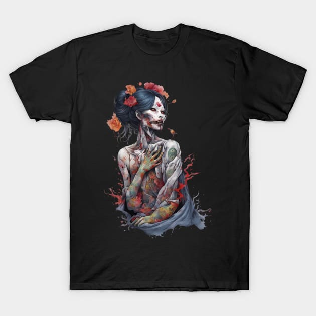 Evil Spirit T-Shirt by animegirlnft